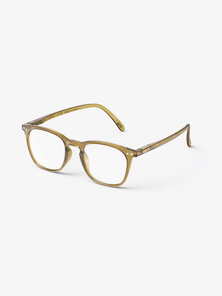 Reading glasses #E Golden Green