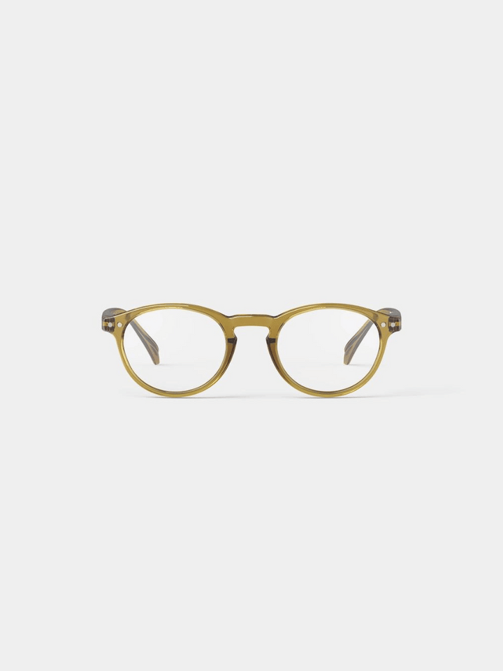 Reading glasses #A Golden Green